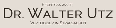 Strafverteidiger Dr. Walter Utz Logo